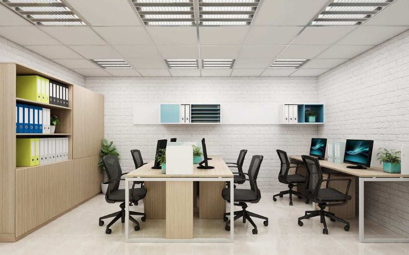 Thiết kế văn phòng nhà ống phong cách Bắc Âu mang lại không gian tinh tế