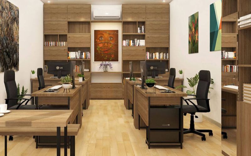 Thiết kế văn phòng nhà ống hiện đại đang được các doanh nghiệp ưa chuộng hiện nay