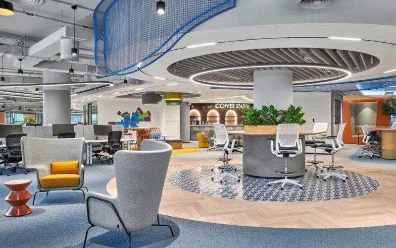 Văn phòng thông minh cho doanh nghiệp agency với nội thất sáng tạo và hiện đại