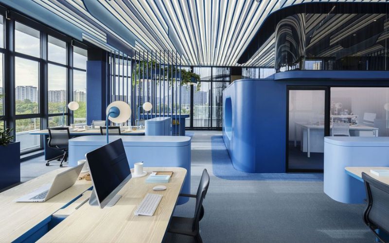 Không gian làm việc agile trong văn phòng thông minh