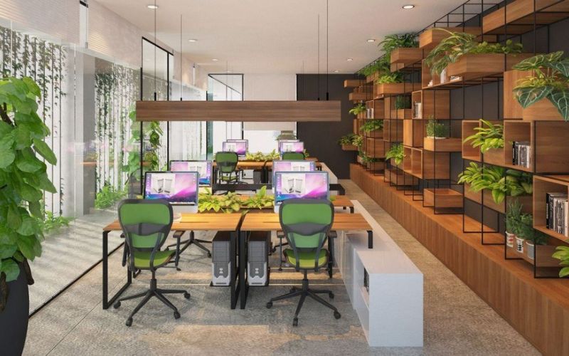 Thiết kế theo không gian mở cho văn phòng 15m2