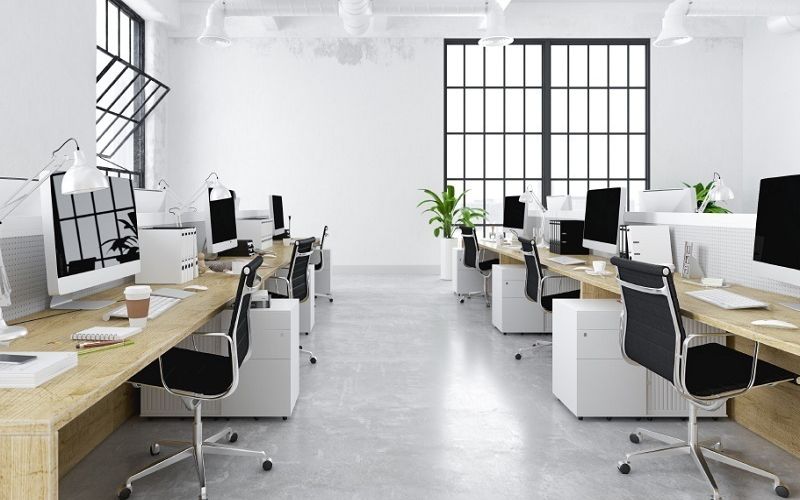 Gam trắng - xám khiến căn phòng 15m2 trở nên rộng hơn diện tích thật