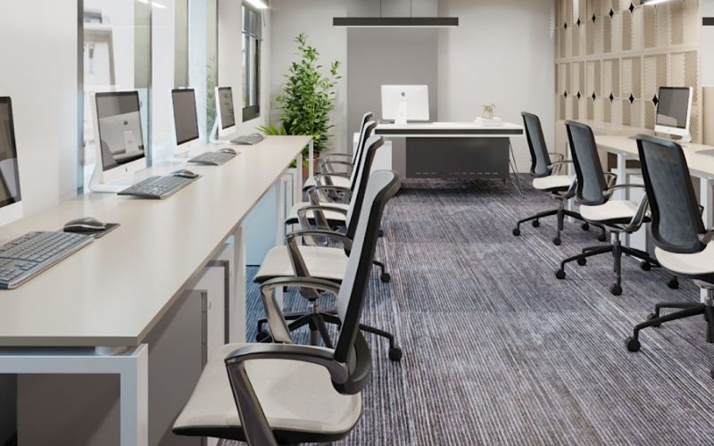 Nội thất tối giản cho văn phòng có diện tích 15m2