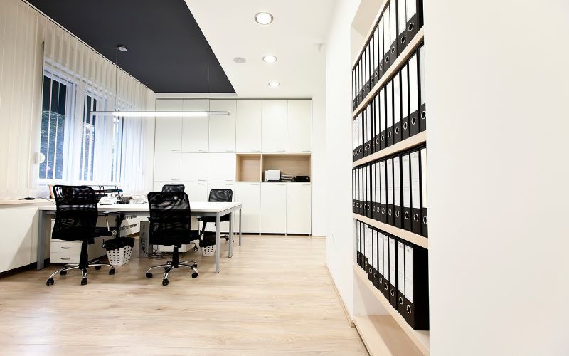 Không gian lưu trữ tài liệu thông minh của một văn phòng nhỏ