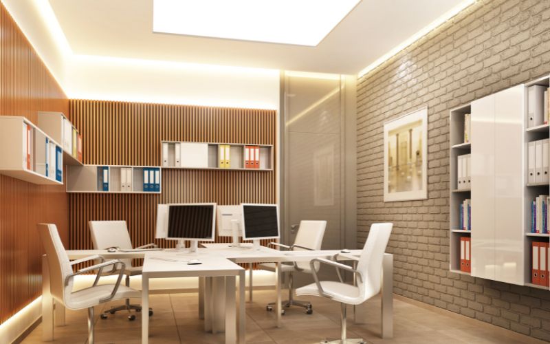 Thiết kế văn phòng 20m2 nhỏ gọn và tối ưu không gia