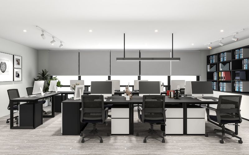 Thiết kế văn phòng 20m2 cho công ty nhỏ lĩnh vực công nghệ