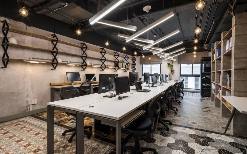 Mẫu thiết kế văn phòng 20m2 đẹp và chuyên nghiệp