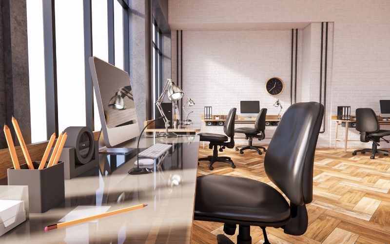 Vật dụng trang trí đơn giản cho văn phòng 20m2