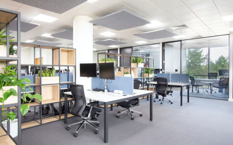 Môi trường làm việc hiệu quả trong thiết kế văn phòng 25m2