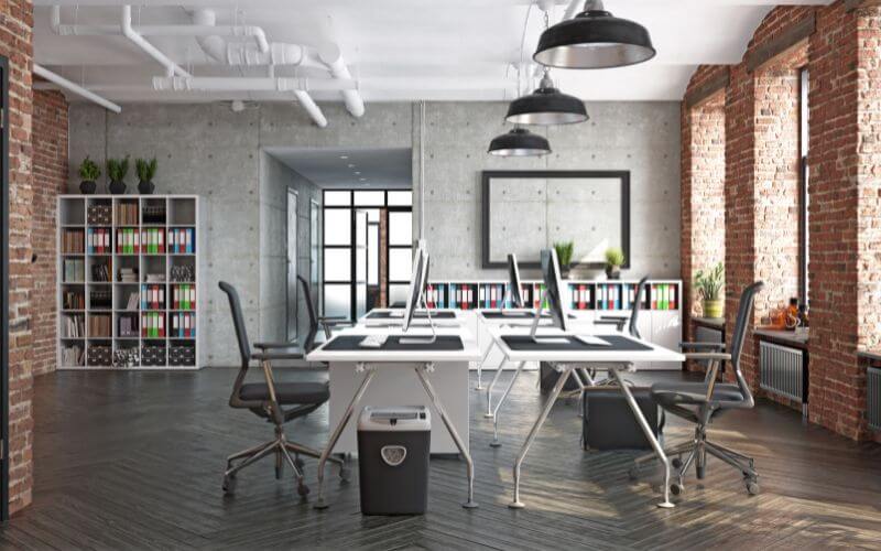 Màu sắc đồng điệu, hài hòa trong thiết kế văn phòng 30m2