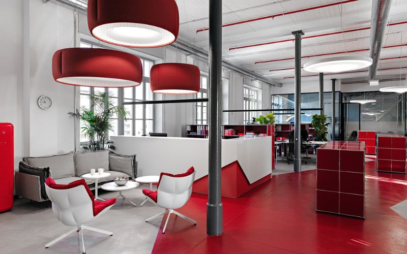 Mẫu thiết kế văn phòng 40m2