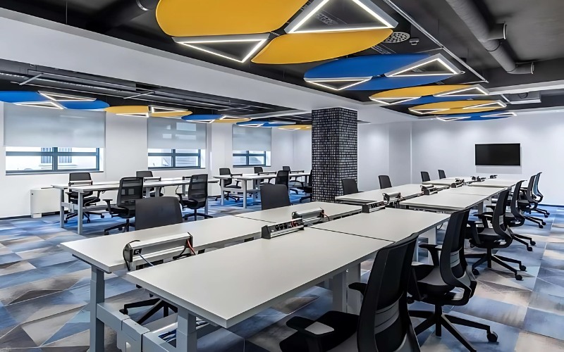 Không gian ấn tượng của mẫu thiết kế văn phòng 80m2