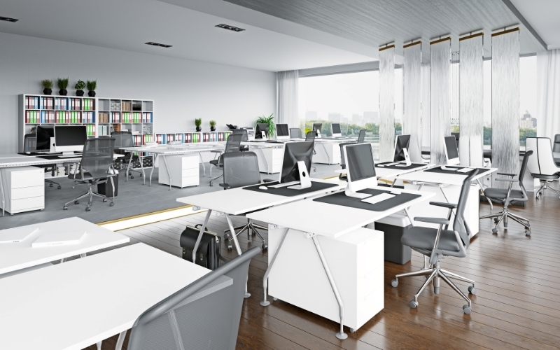 Thiết kế văn phòng 80m2 đẹp và đẳng cấp
