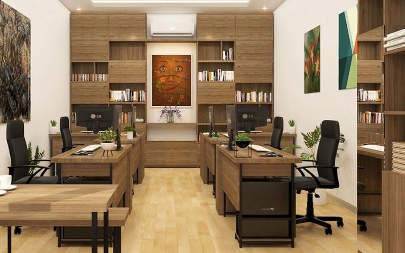 Không gian làm việc chung của nhân viên