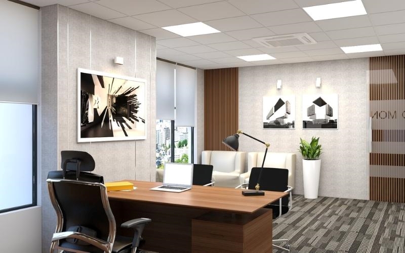Bố cục hài hòa của thiết kế văn phòng luật sư