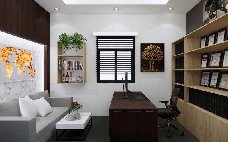 Thiết kế văn phòng luật sư cần đảm bảo tính riêng tư đặc thù