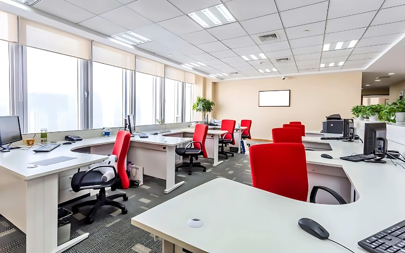 Bố trí các nội thất thông minh cho văn phòng nhà ống