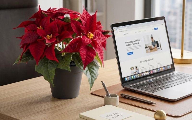 Ưu tiên lựa chọn các loại cây để bàn dễ chăm sóc trong văn phòng kín, phù hợp môi trường có ít ánh sáng