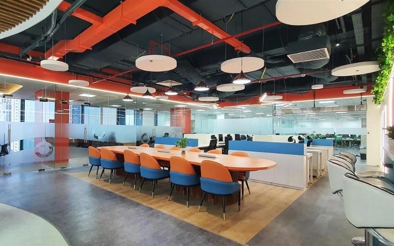 Không gian văn phòng ABW chia thành nhiều khu chuyên biệt