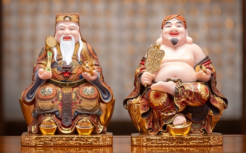 Bàn thờ Thần Tài được coi là biểu tượng của tài lộc