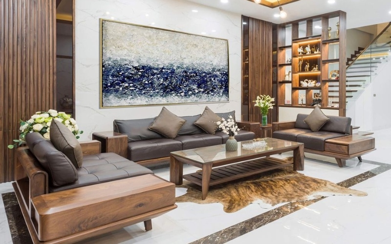 Không gian tiếp khách cần phải mang tính chất chào đón thân thiện