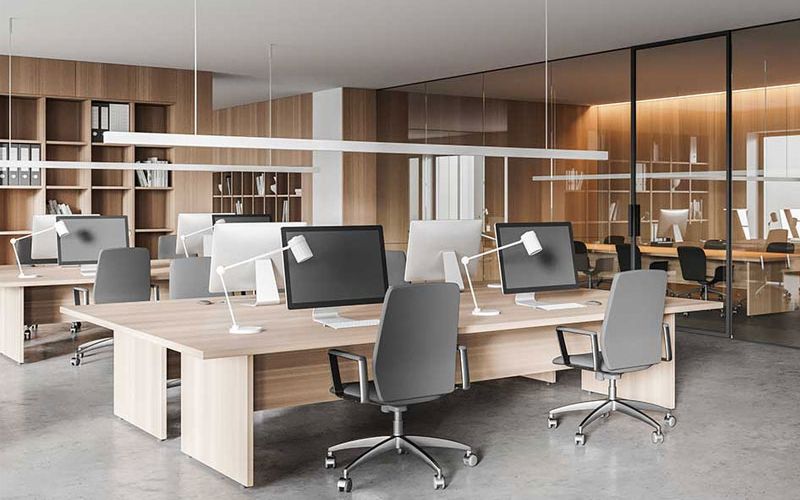 Văn phòng làm việc Minimalist chuẩn xu hướng hiện nay tối ưu diện tích