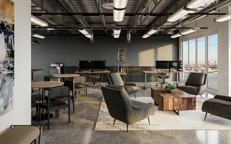Thiết kế văn phòng đẹp thể hiện giá trị doanh nghiệp