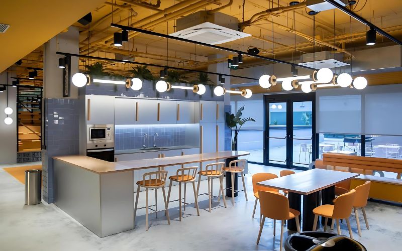 Pantry phong cách công nghiệp cá tính