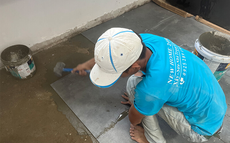 Đơn vị thi công lát gạch nền uy tín