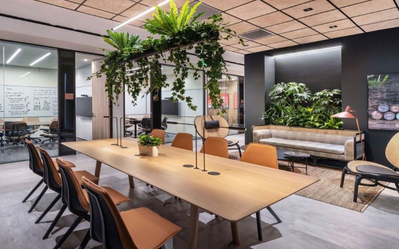 Văn phòng Luxury hiện đại ứng dụng giải pháp cách âm và tiêu âm tạo không gian làm việc yên tĩnh