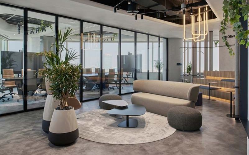 Mẫu thiết kế văn phòng Luxury với thiết kế sang trọng, bền vững và chuẩn xu hướng hiện nay