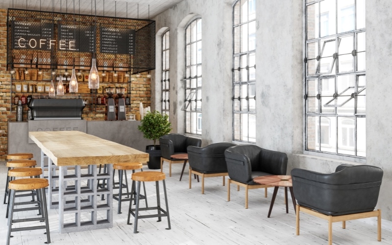 Mỗi mặt bằng quán cafe sẽ có một phương án thi công riêng