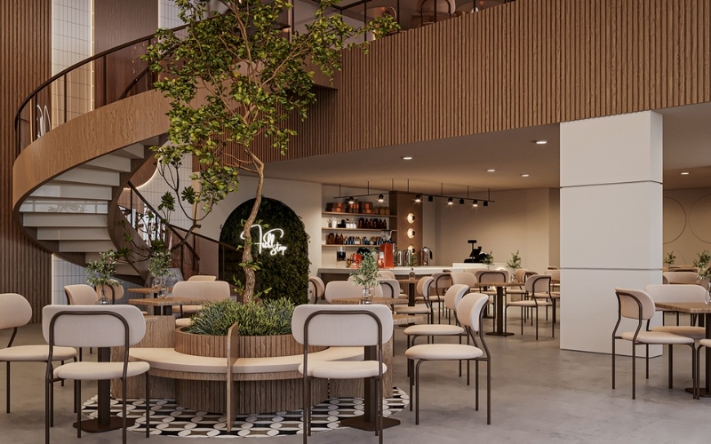 New Office 24H sẽ thực hiện cải tạo quán theo ý tưởng của khách hàng