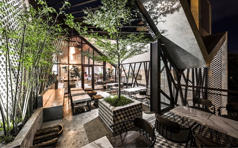 Vẻ đẹp đầy cá tính của không gian quán cafe