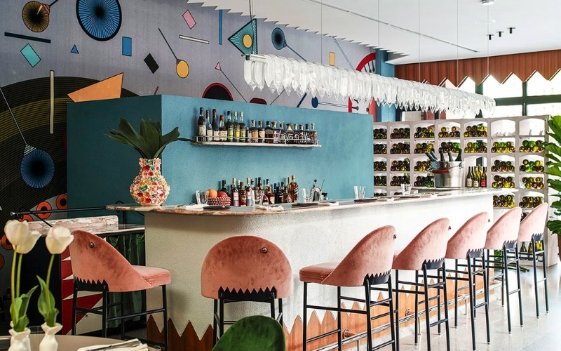 Nét ấn tượng của quán cafe bar