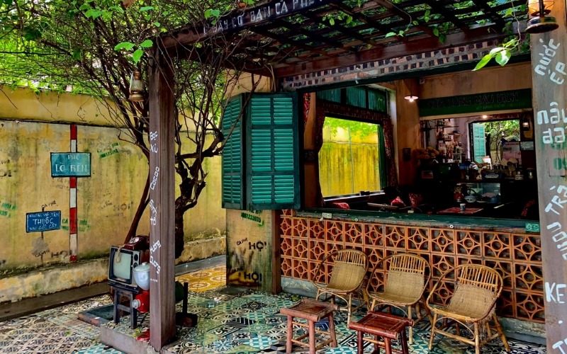 thiết kế quán cafe cóc