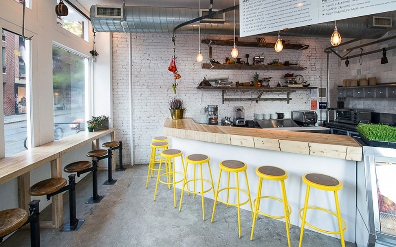 Thiết kế quán cà phê nhỏ cần tối ưu hóa diện tích