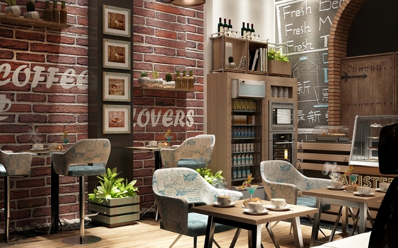 Mẫu thiết kế quán cafe nhỏ đẹp thiết kế nghệ thuật