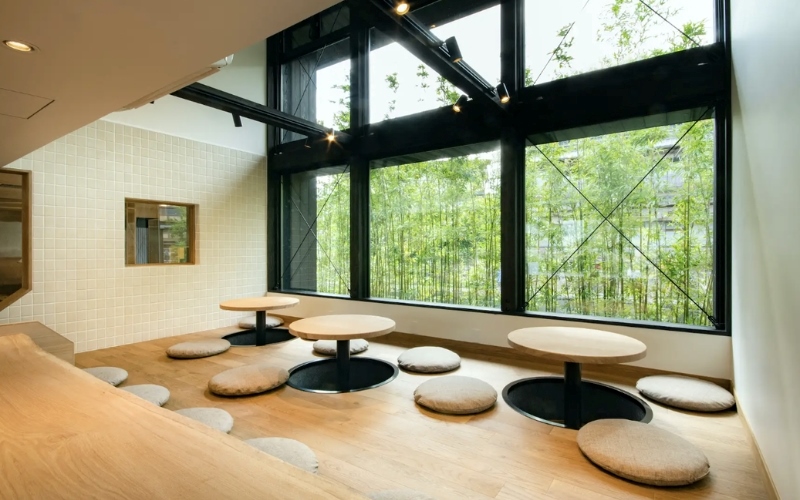 Thiết kế quán cafe giúp khách hàng hiểu thêm về văn hóa Nhật Bản