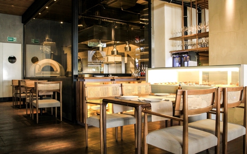 Mẫu quán cafe 2 mặt tiền đơn giản tại các khu đô thị