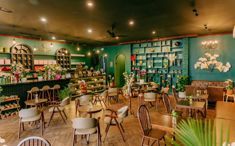 Không gian nên thơ của quán cafe kiểu Vintage cổ điển