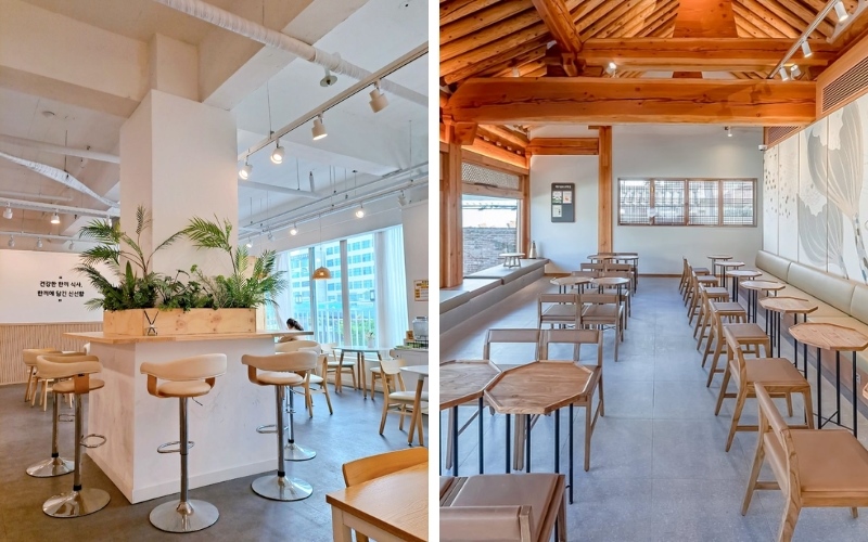 Không gian nhẹ nhàng và tinh tế của quán cafe kiểu Hàn Quốc