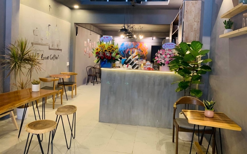 Tinh giản mọi thứ trong không gian quán là tiêu chí hàng đầu