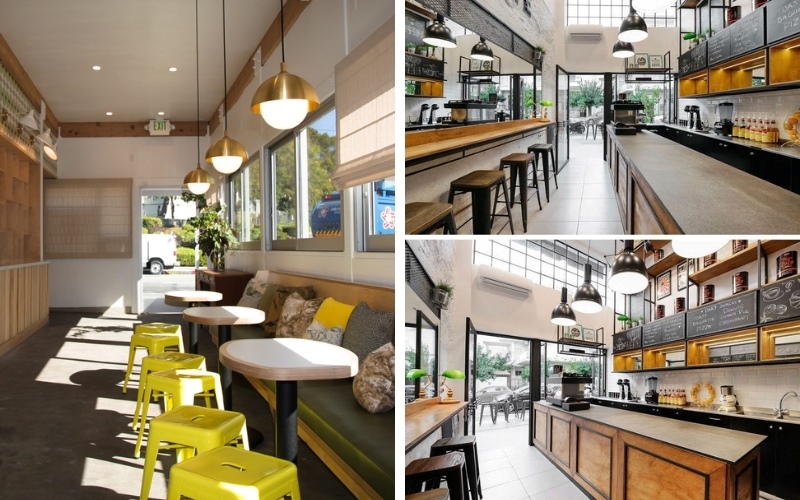 Bố trí không gian khoa học cho thiết kế quán cafe bình dân