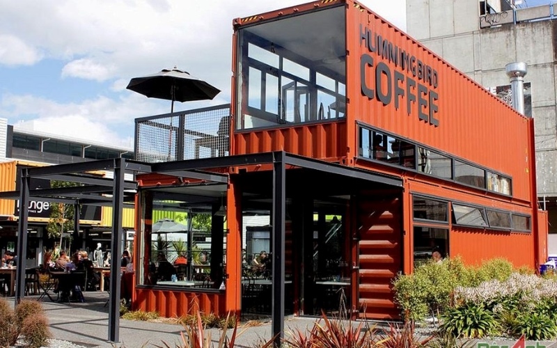 Cà phê container rất bền bỉ