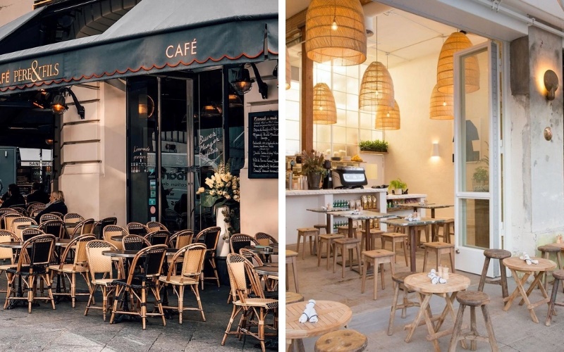 Thiết kế quán cafe vỉa hè là mô hình kinh doanh rất được ưa chuộng
