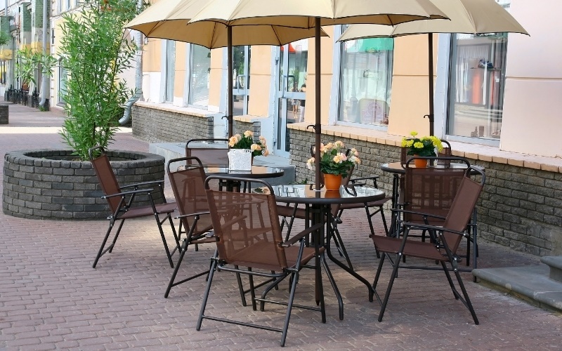 Quán cafe vỉa hè lý tưởng cho các cuộc gặp mặt