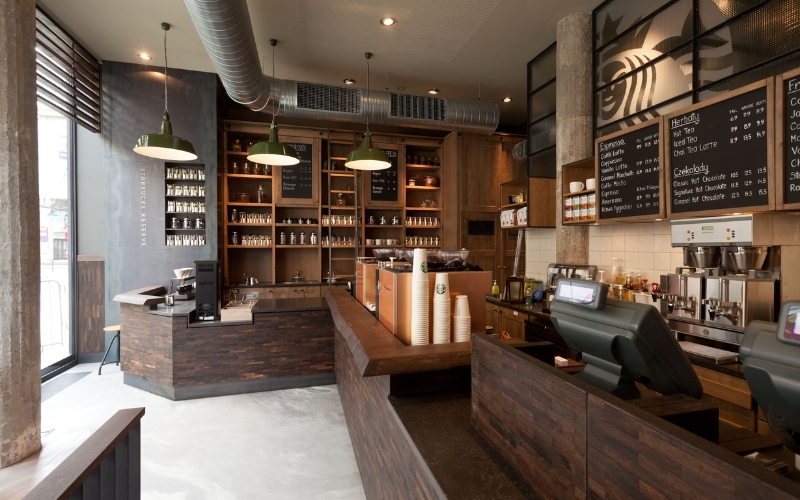 Thiết kế quán cafe 40m2 đẹp giá rẻ