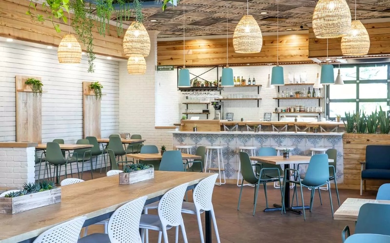 Thiết kế quán cafe cần đảm bảo được tính chất thư giãn cho khách hàng