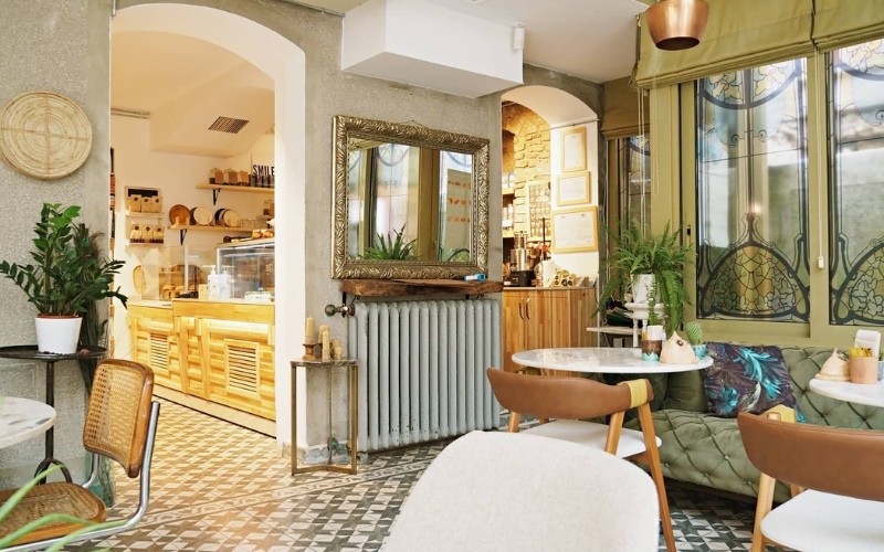 Thiết kế quán cafe phong cách cổ điển